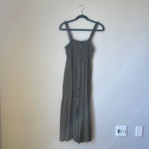 Olive Green Cami Dress